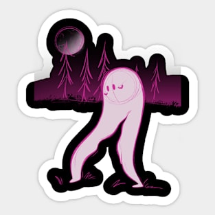 Fresno night walker Sticker